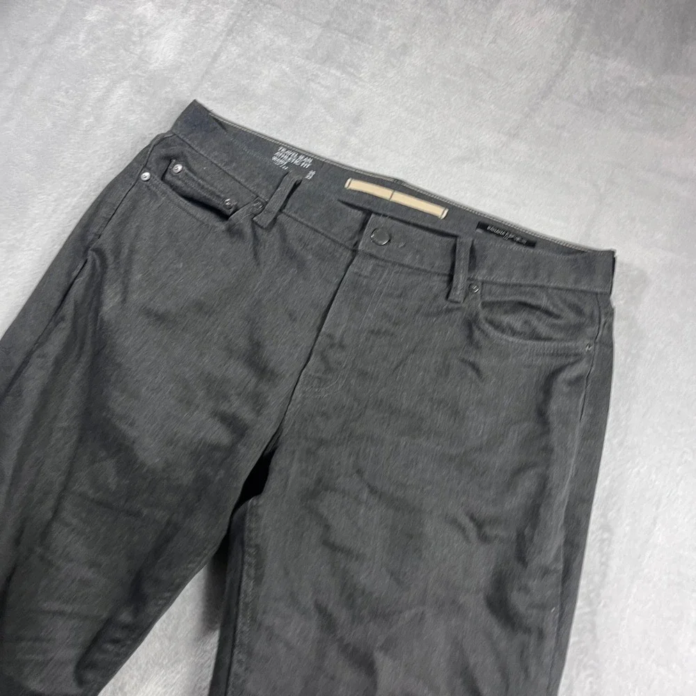 Banana Republic Travel Jean Mens 35x32 Athletic Fit Charcoal Grey Pants